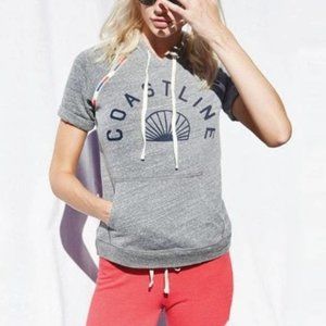 Sundry Coastline Short Sleeve Sweatshirt hoodie